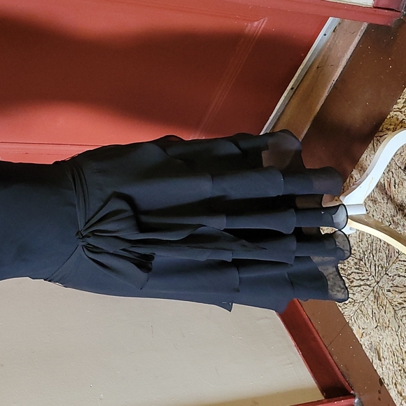 Debenhams Spaghetti Strap Tiered Dress 👗 Size 8 - Picture 10 of 16